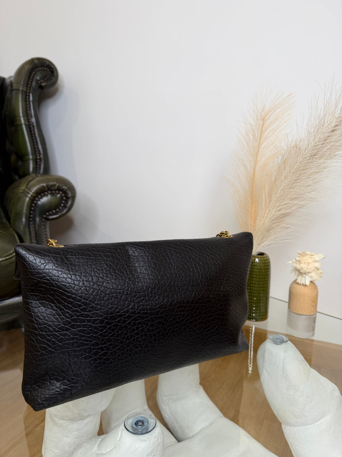 Borsa yacht black  30 cm