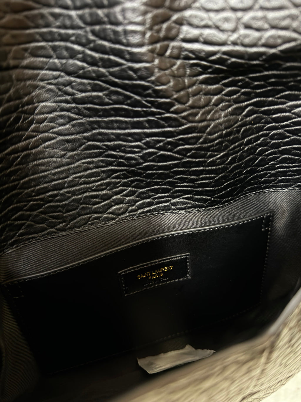 Borsa yacht black  30 cm