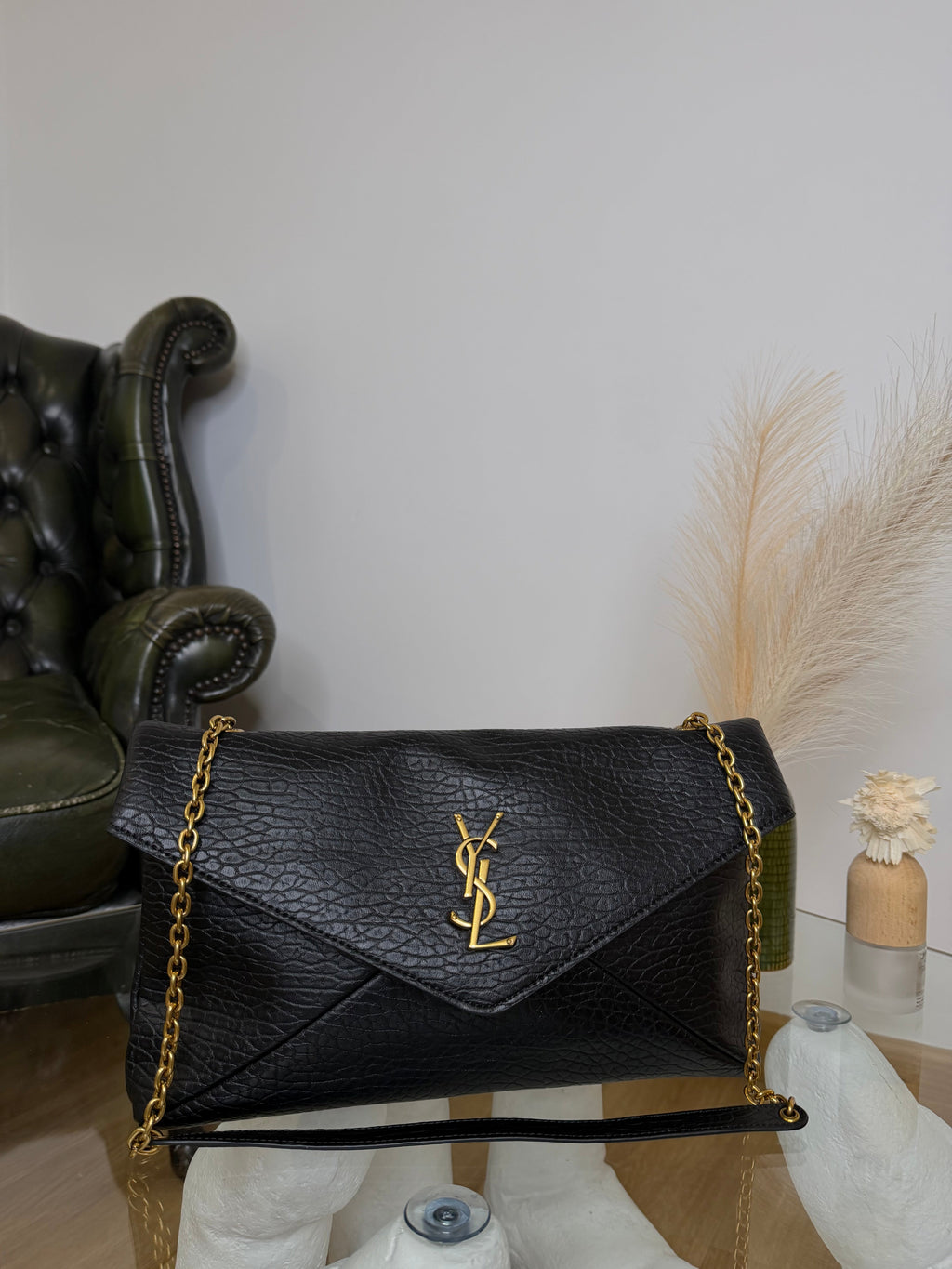 Borsa yacht black  30 cm