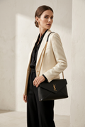 Borsa yacht black  30 cm