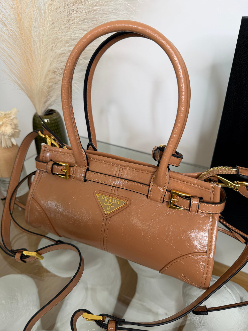Borsa prd camel 22cm