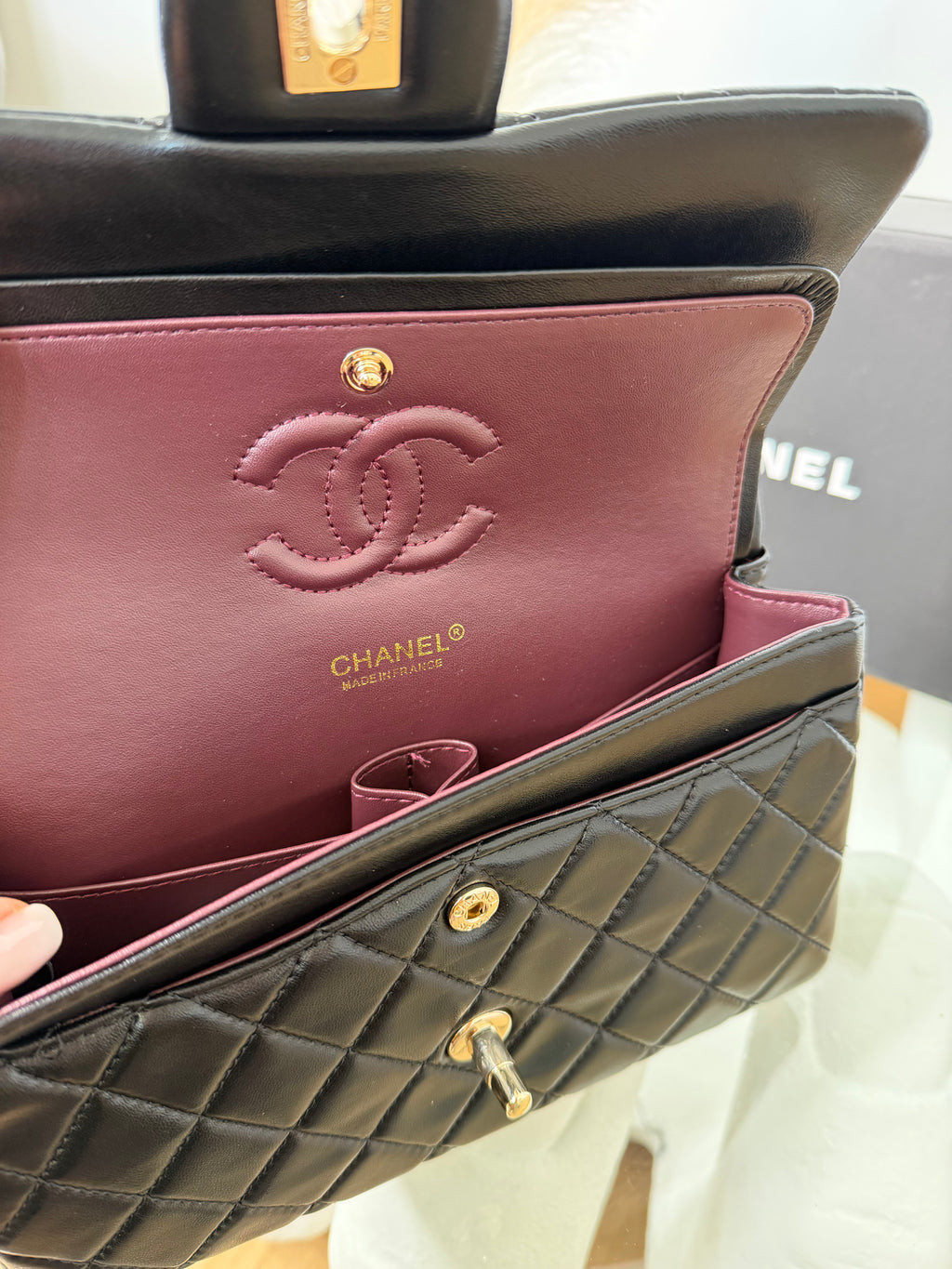 Borsa chany black 23cm
