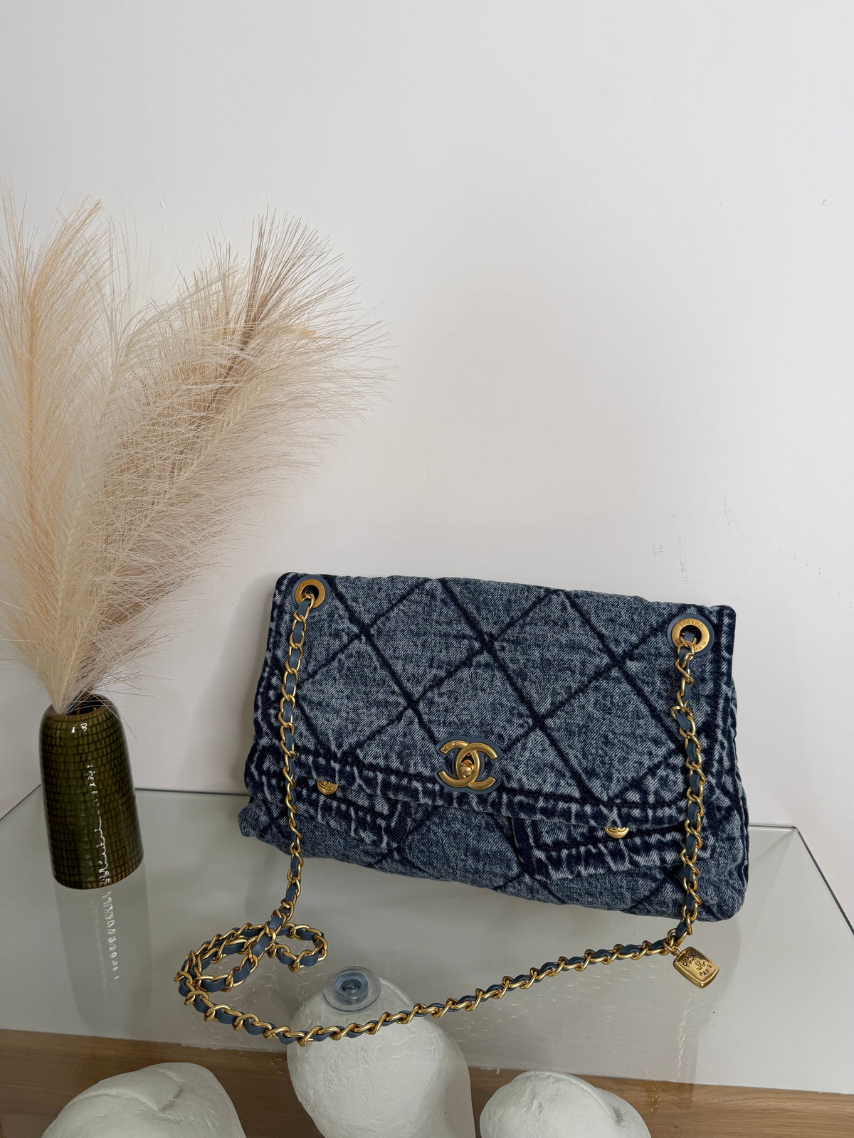 Borsa denim 30cm