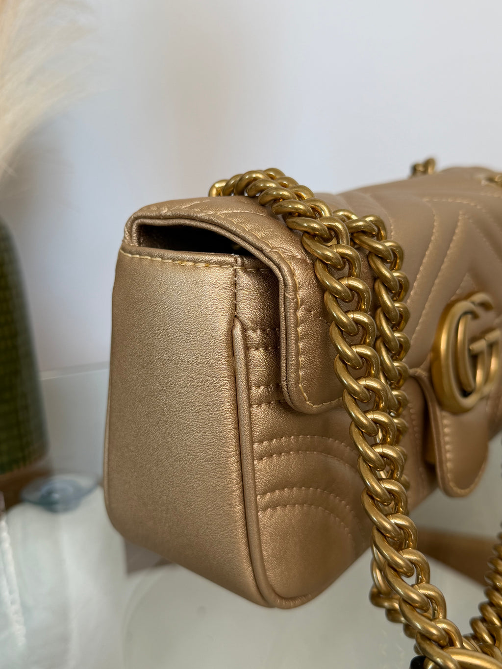 Borsa marmot gold 22cm