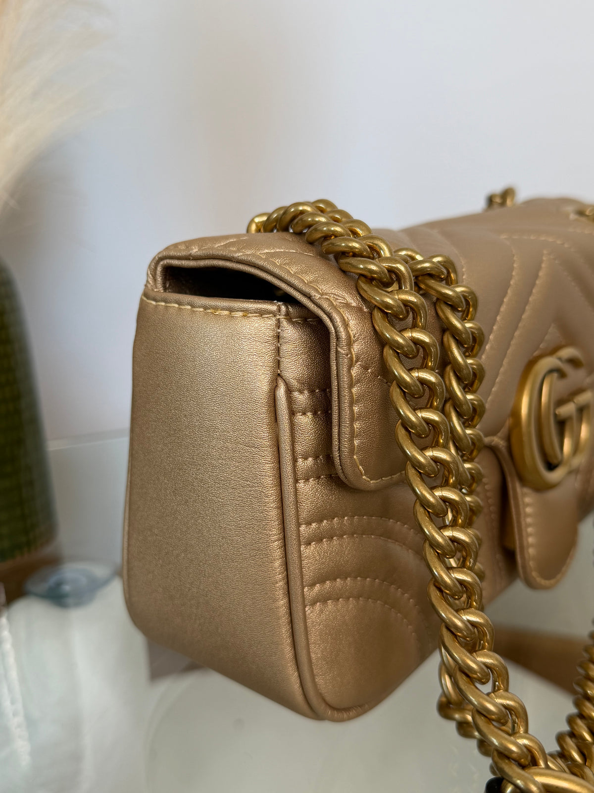 Borsa marmot gold 22cm