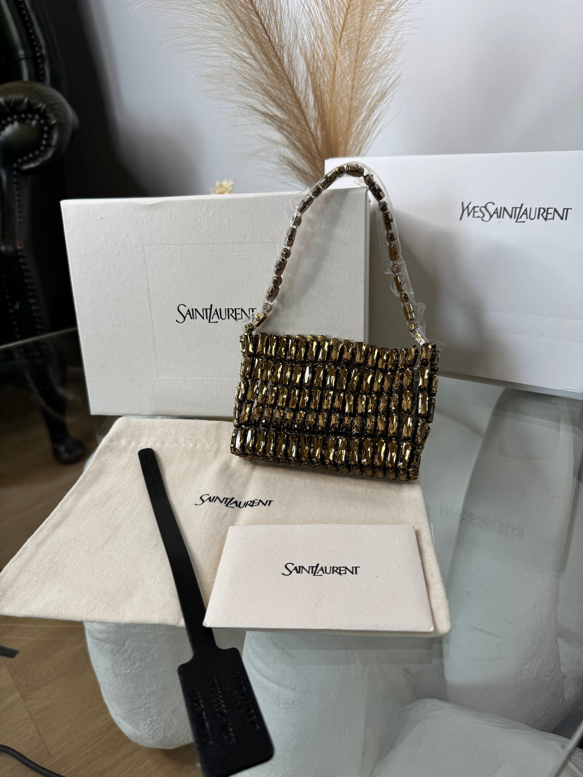 Borsa super premium mini chic oro