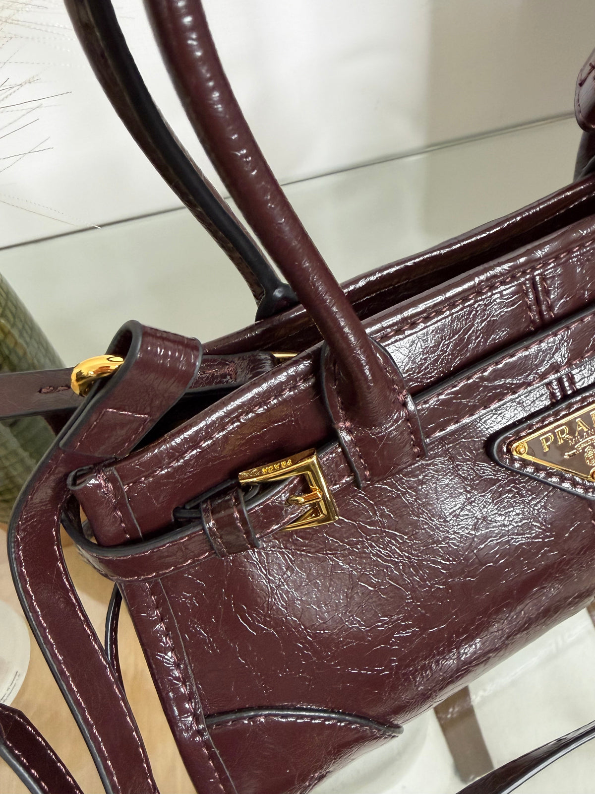 Borsa prd Borgogna 22cm