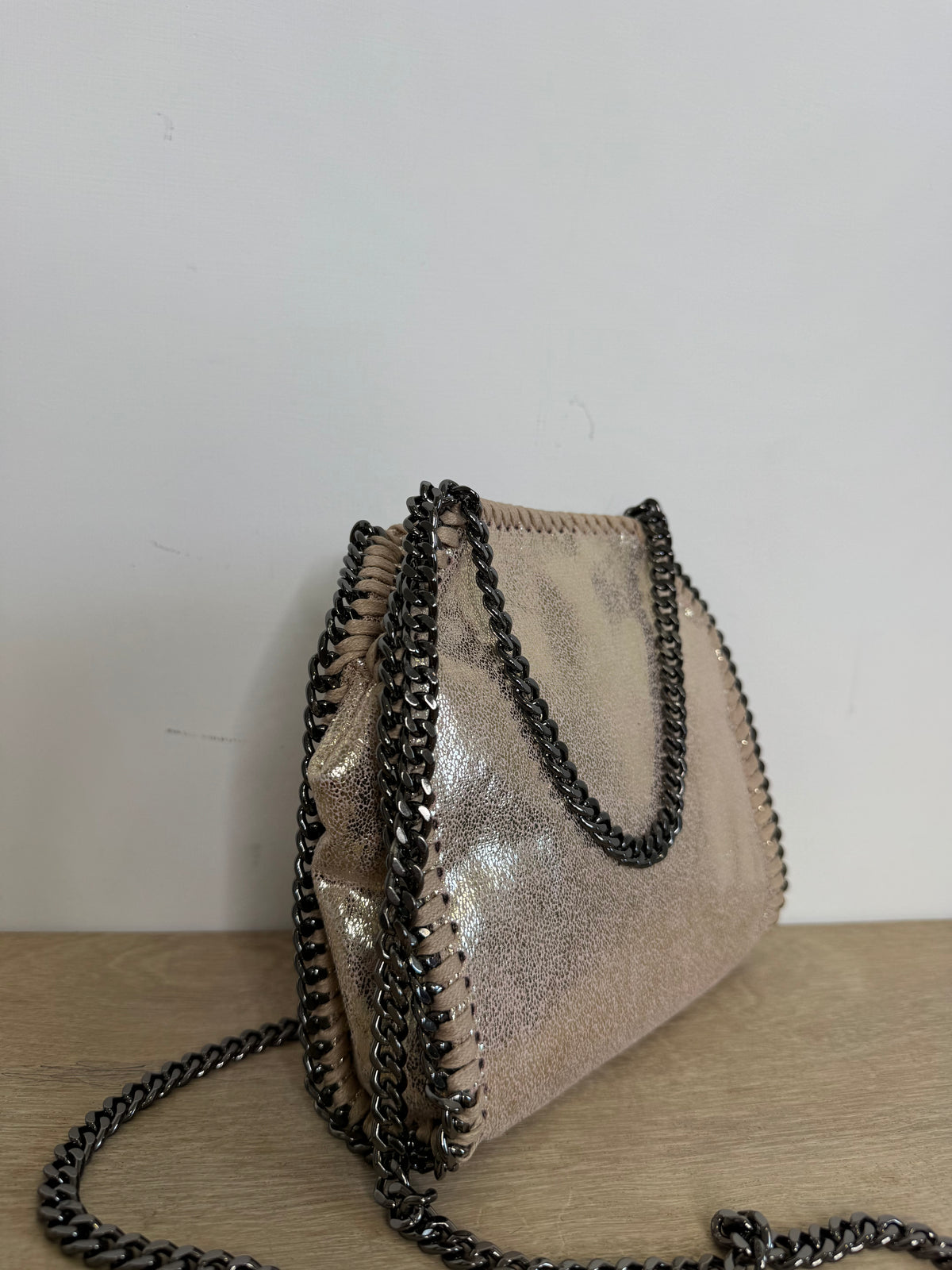 Borsa Stella Oro/Rosa 15cm