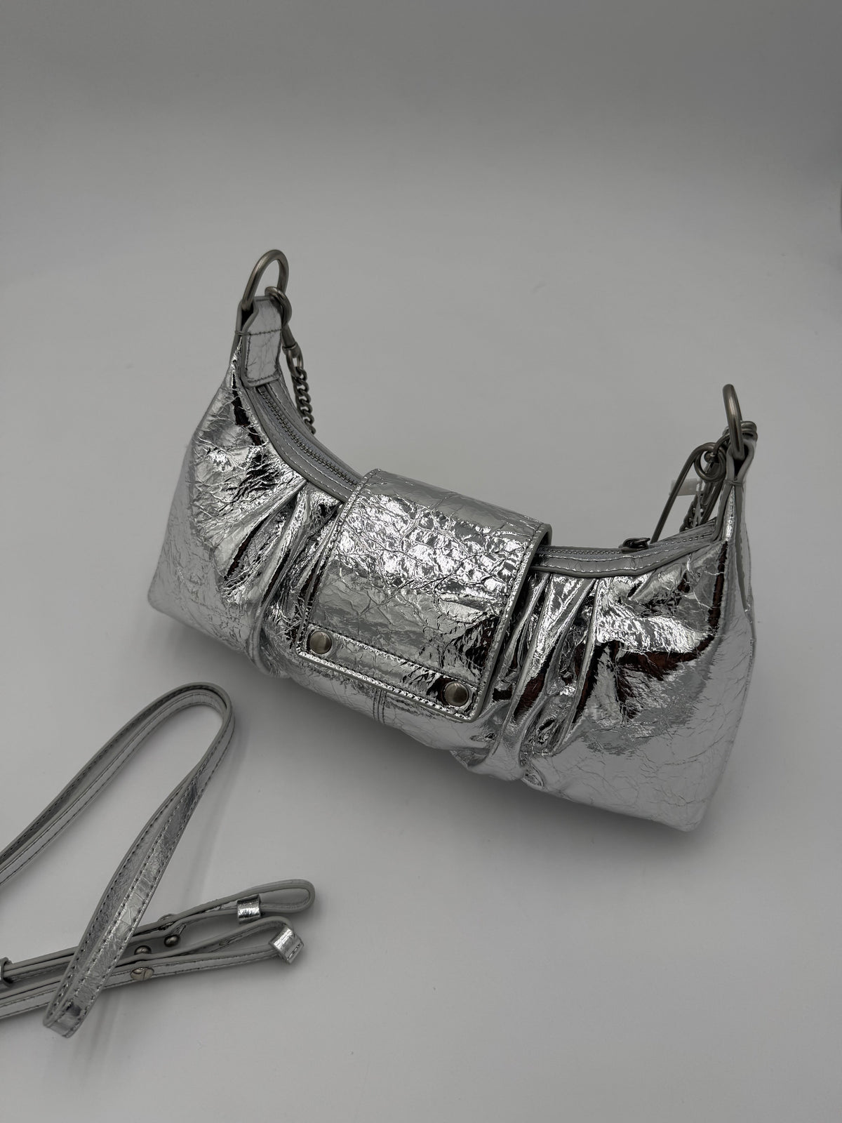Borsa bale  argento