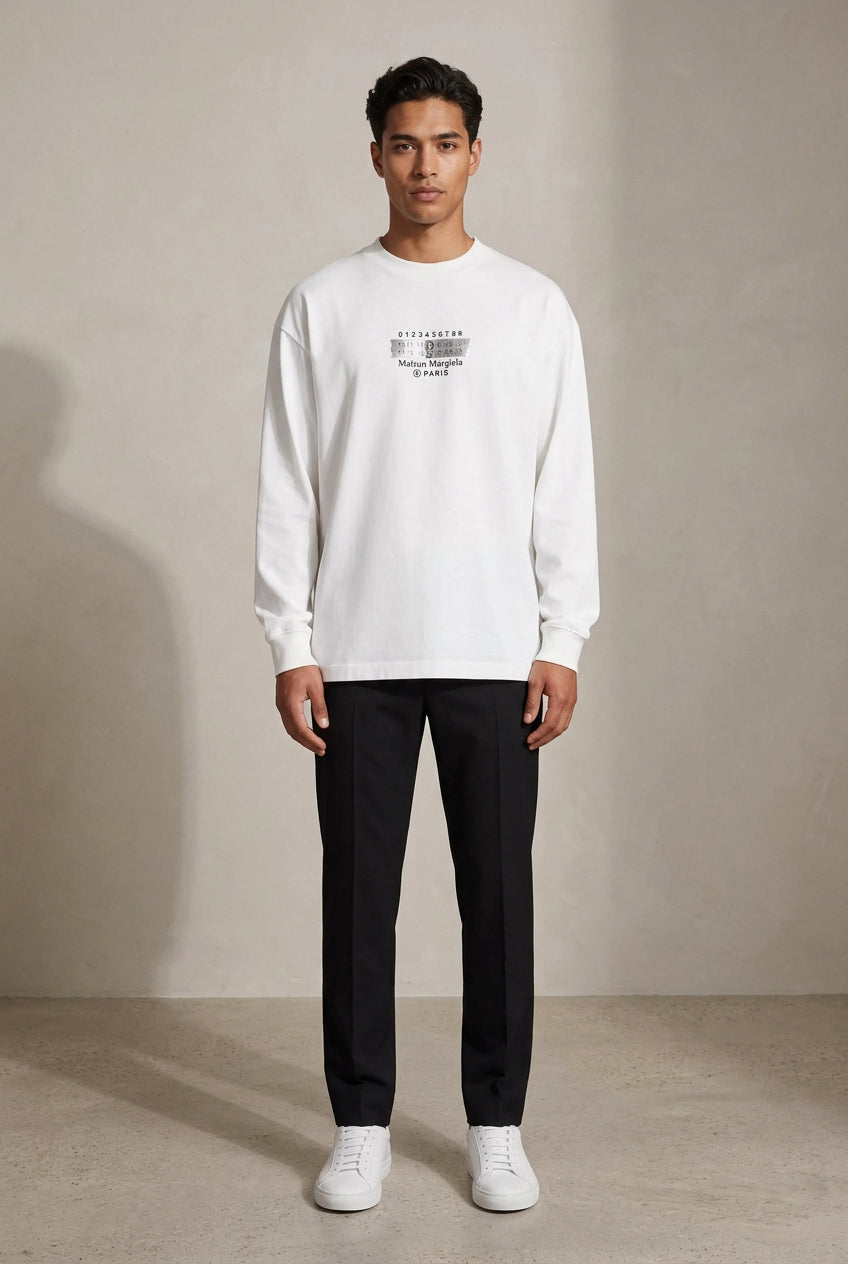 Maglia maniche lunghe maison
