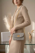 Borsa 3 pezzi beige