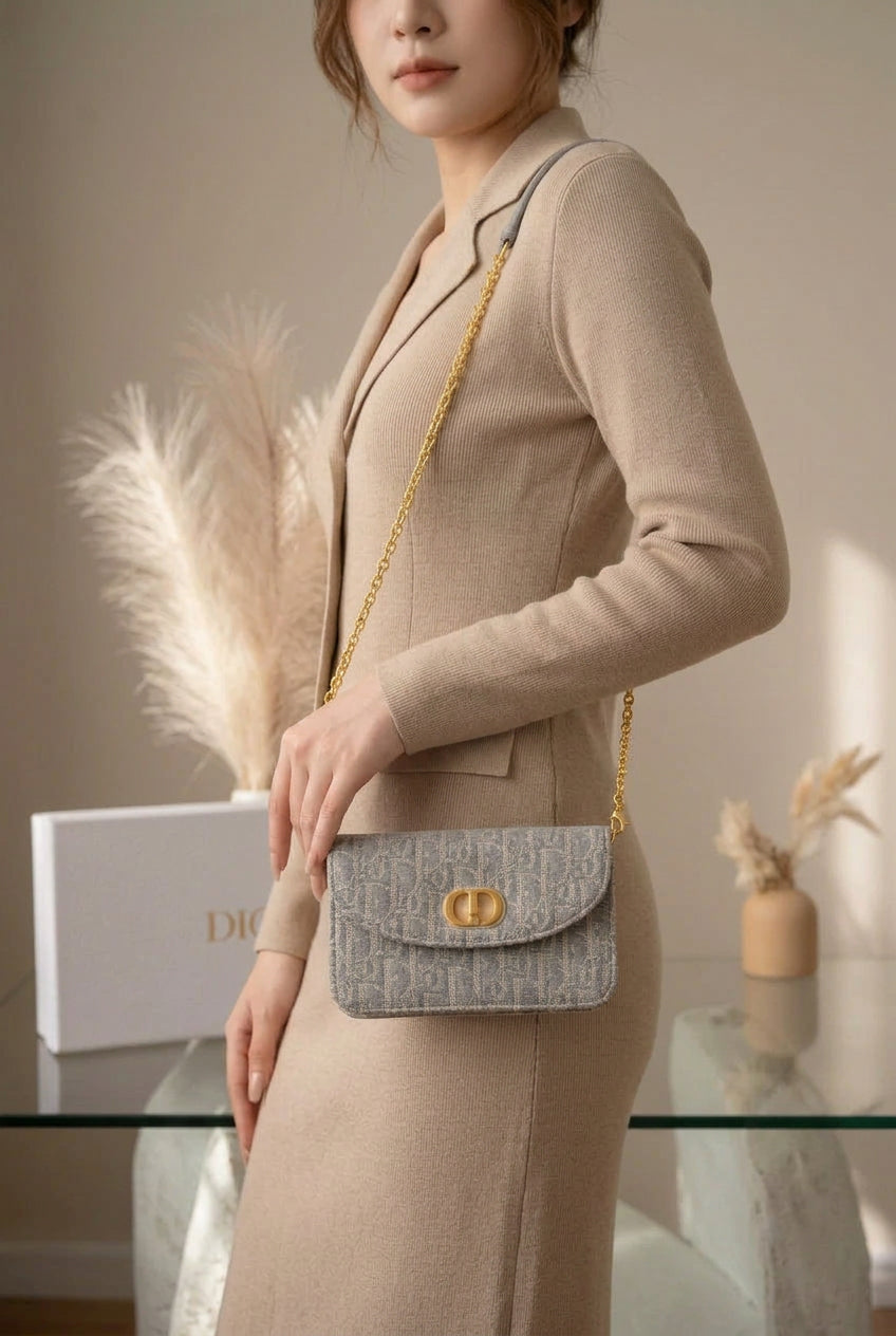 Borsa 3 pezzi beige