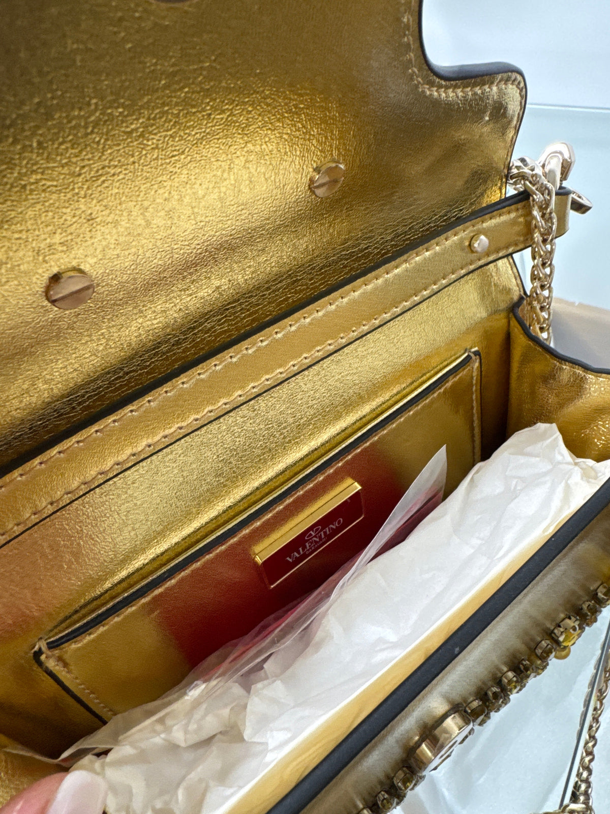 Borsa Vale Gold 20cm