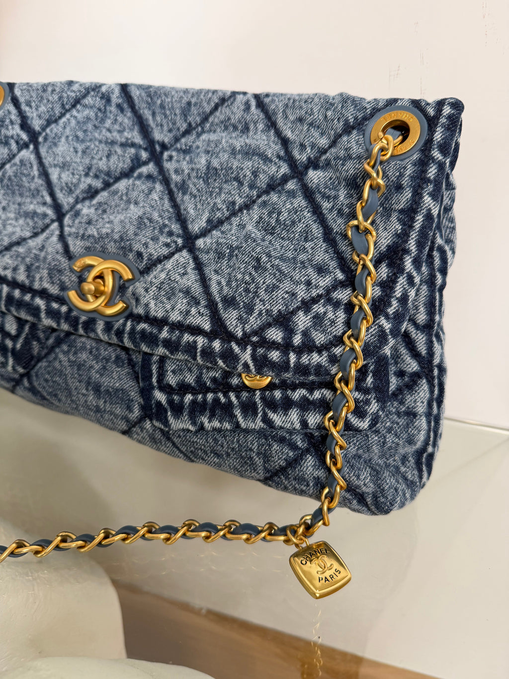 Borsa denim 30cm
