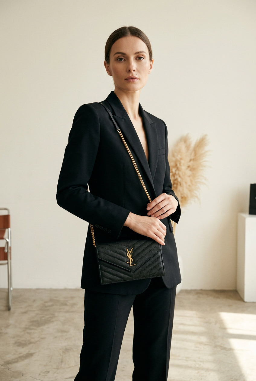 Pochette laury gold