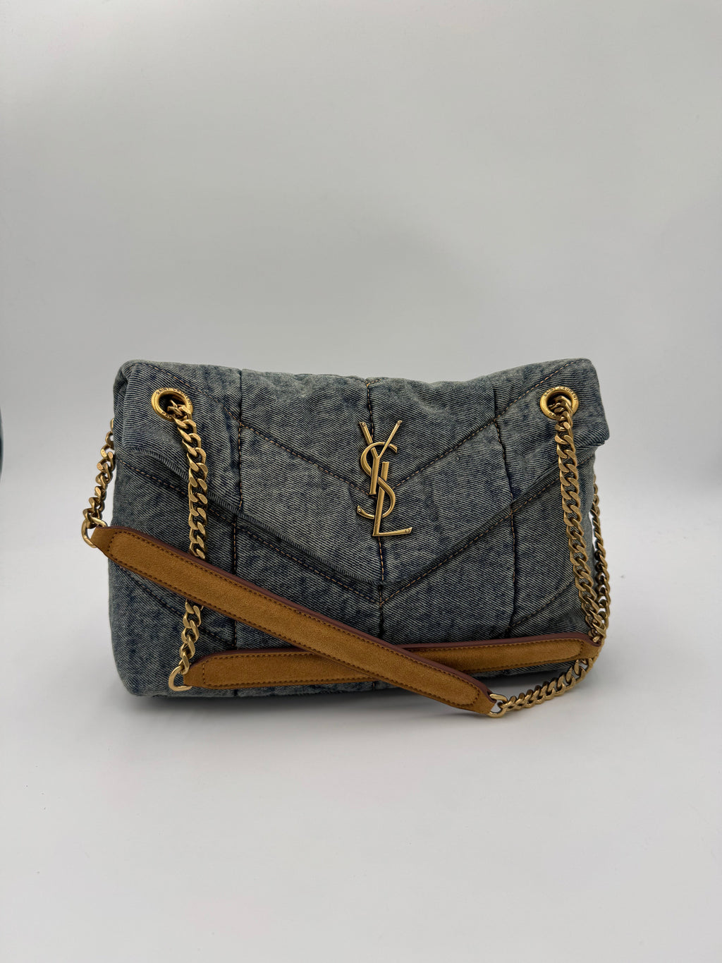Borsa denim 28cm