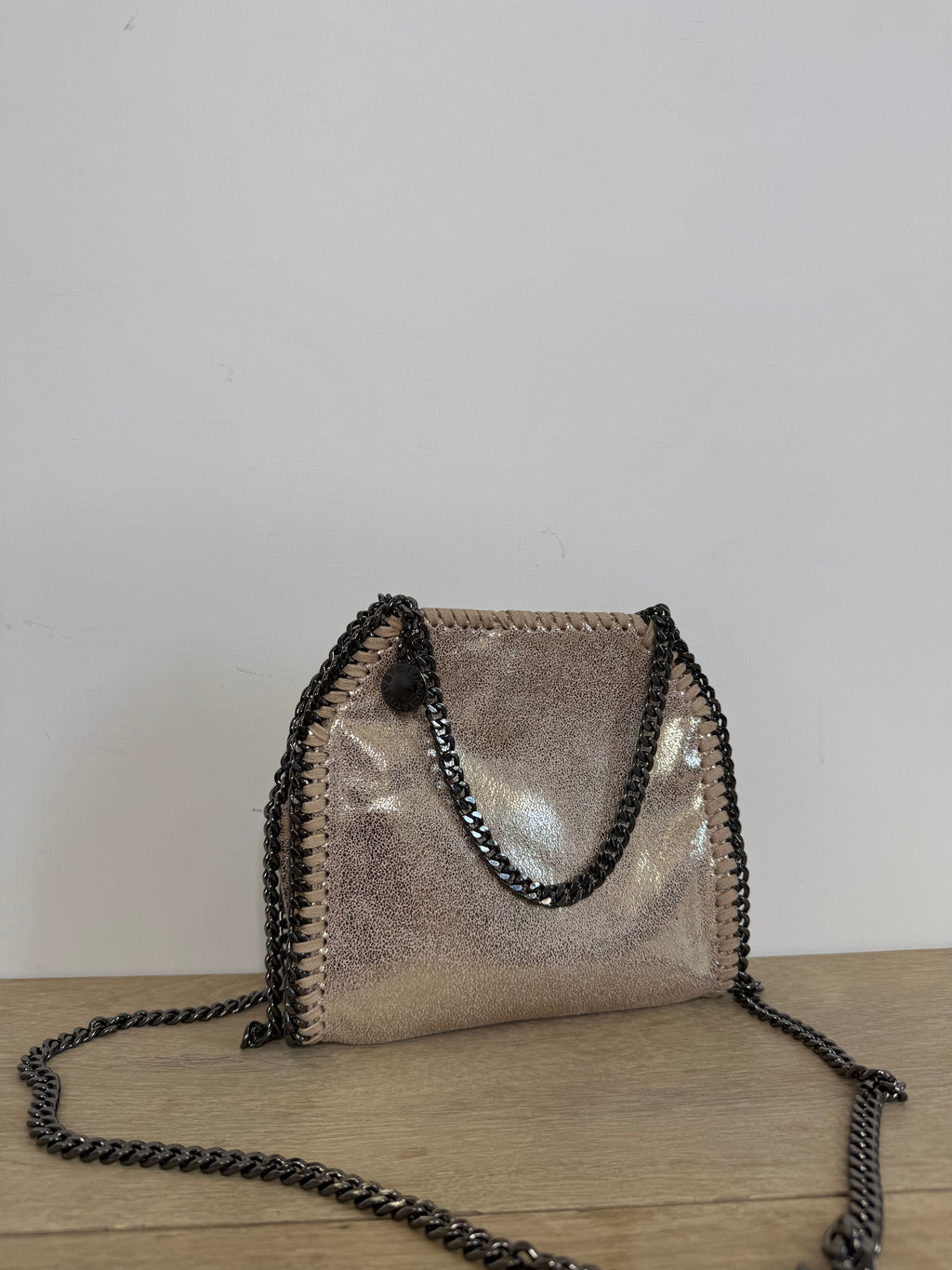 Borsa Stella Oro/Rosa 15cm