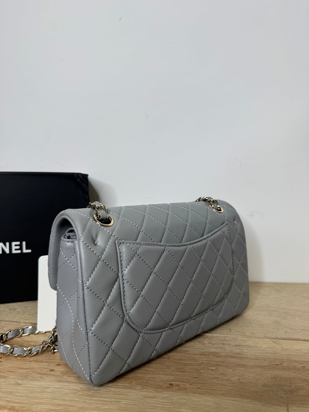 Borsa grigia 23 cm