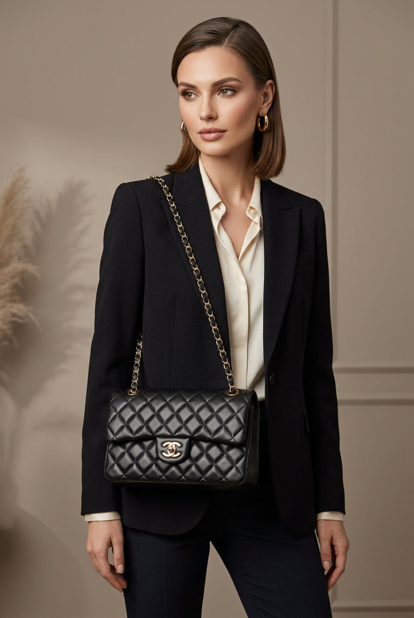 Borsa chany black 23cm