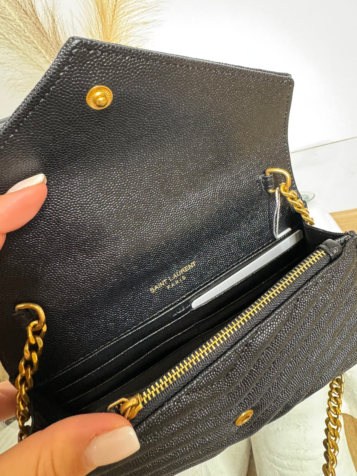 Pochette laury gold