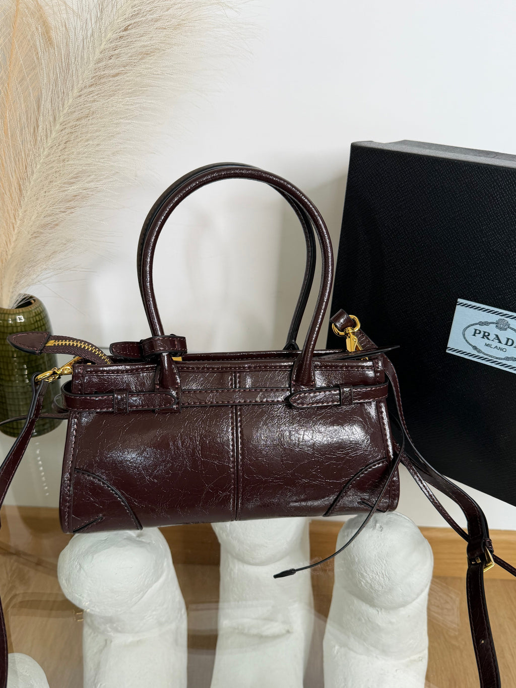 Borsa prd Borgogna 22cm
