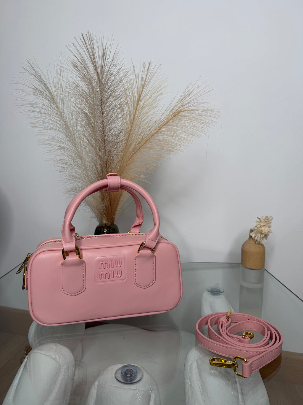Borsa miu pink 20cm