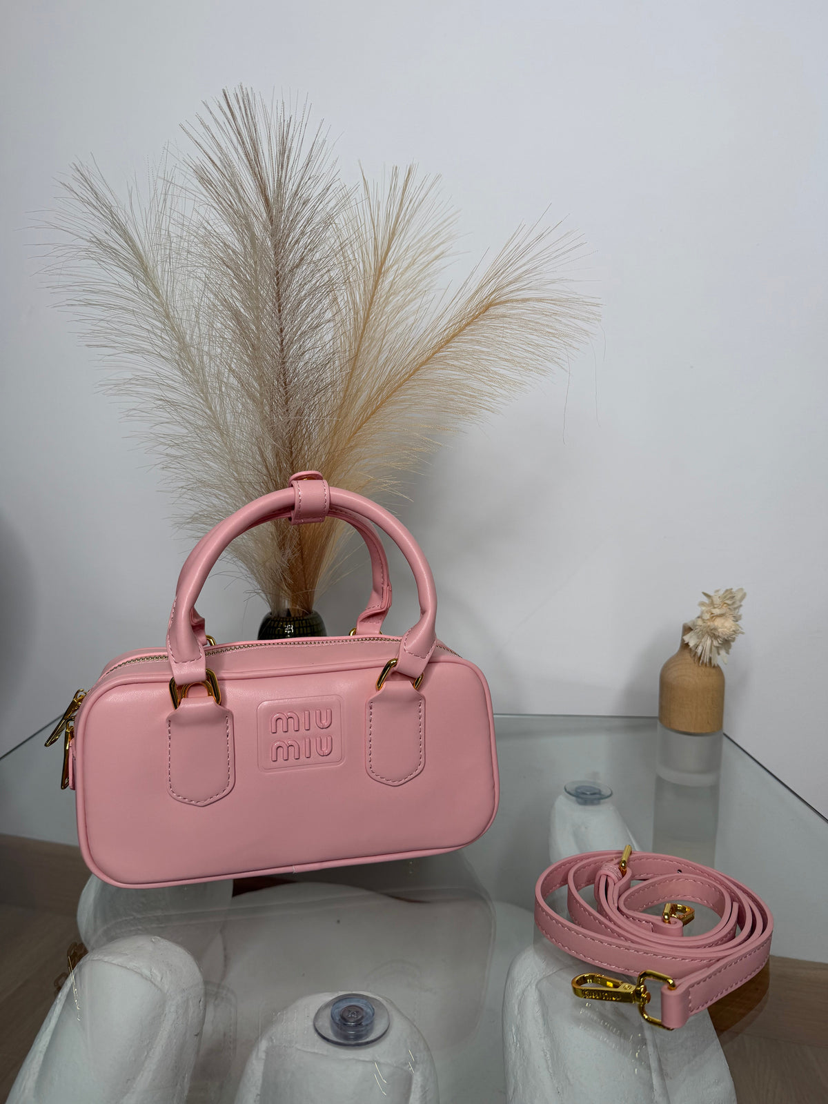 Borsa miu pink 20cm