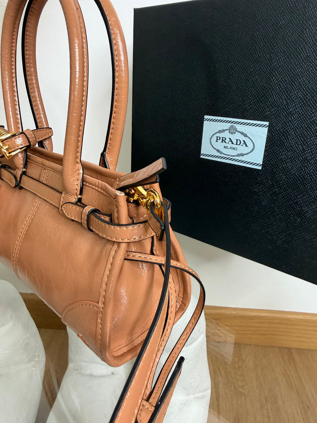 Borsa prd camel 22cm
