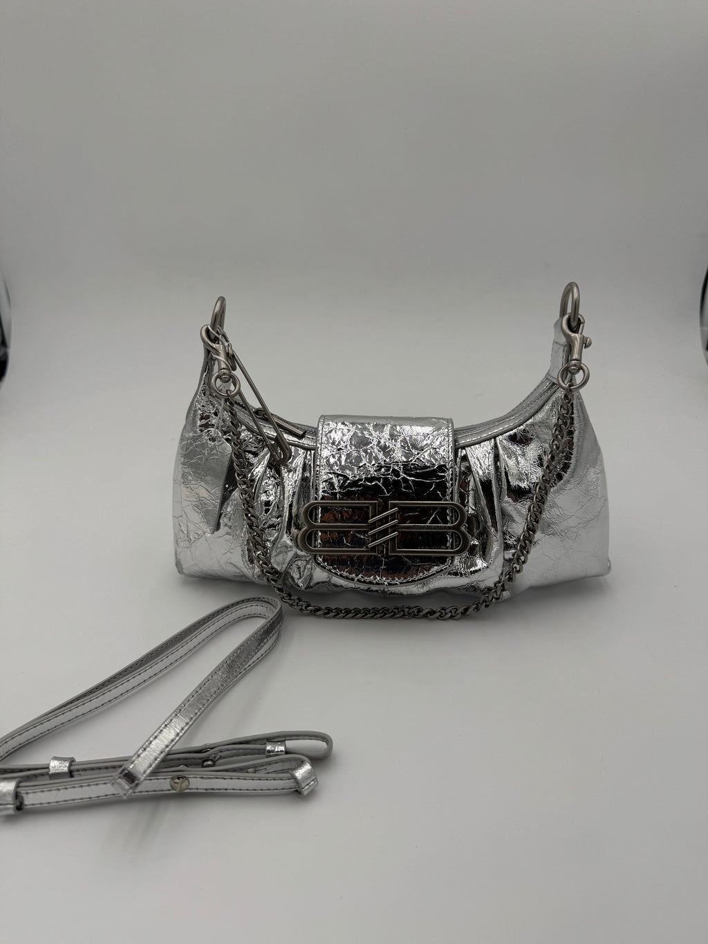 Borsa bale  argento