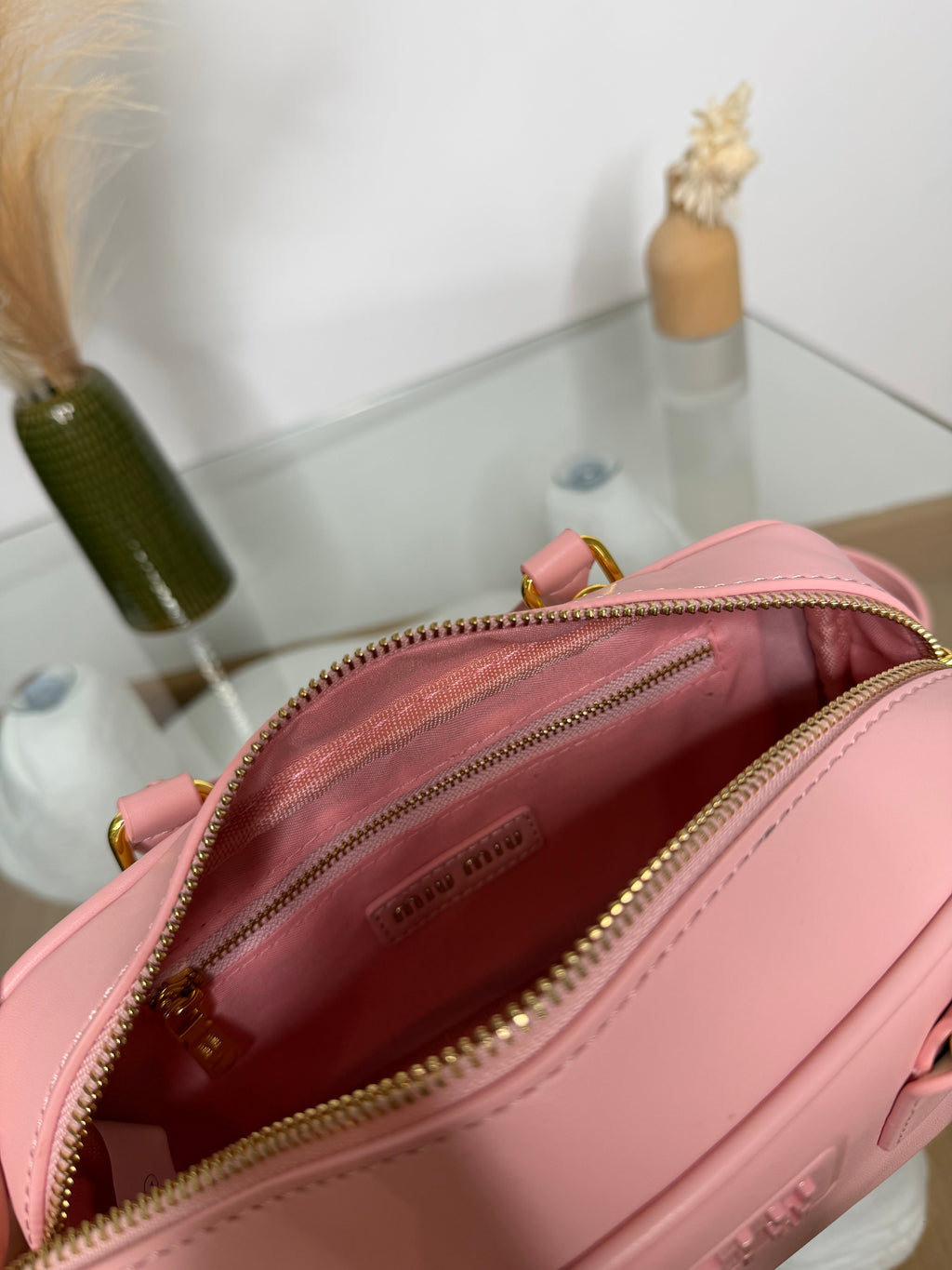 Borsa miu pink 20cm