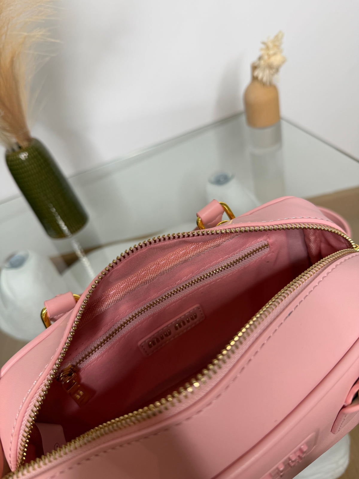 Borsa miu pink 20cm