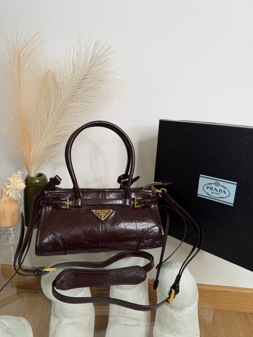 Borsa prd Borgogna 22cm