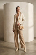 Borsa mini beige 20cm