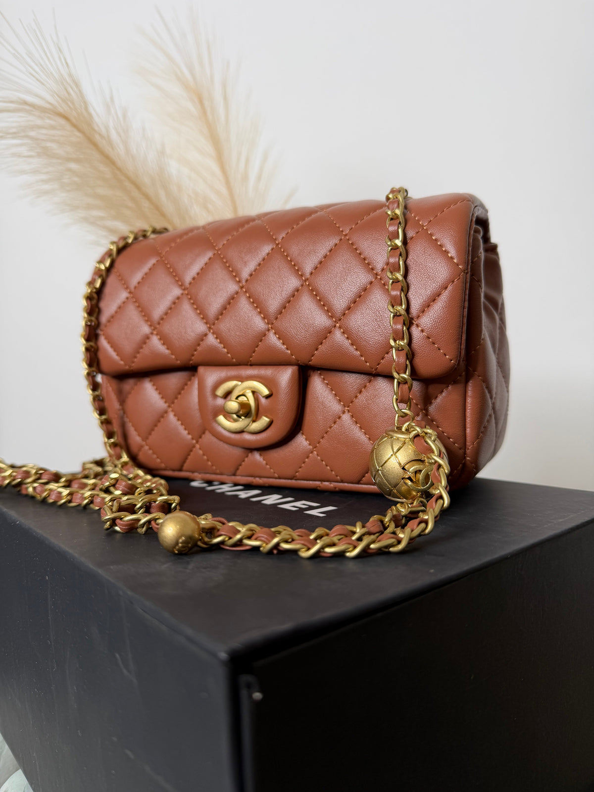 Borsa brown 20 cm