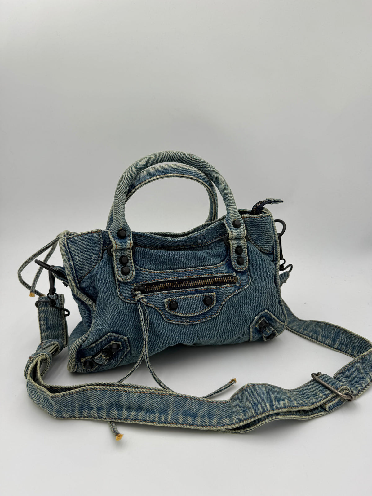 Borsa denim 22cm