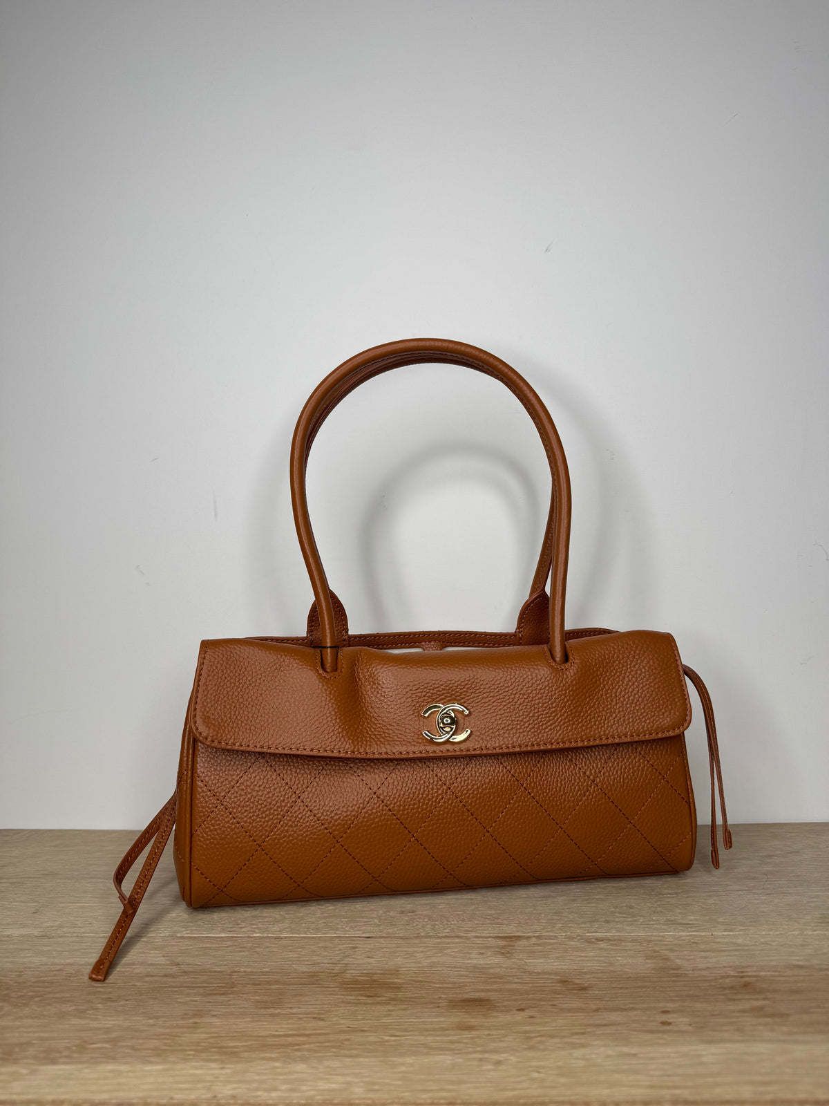 Borsa vanità caramel